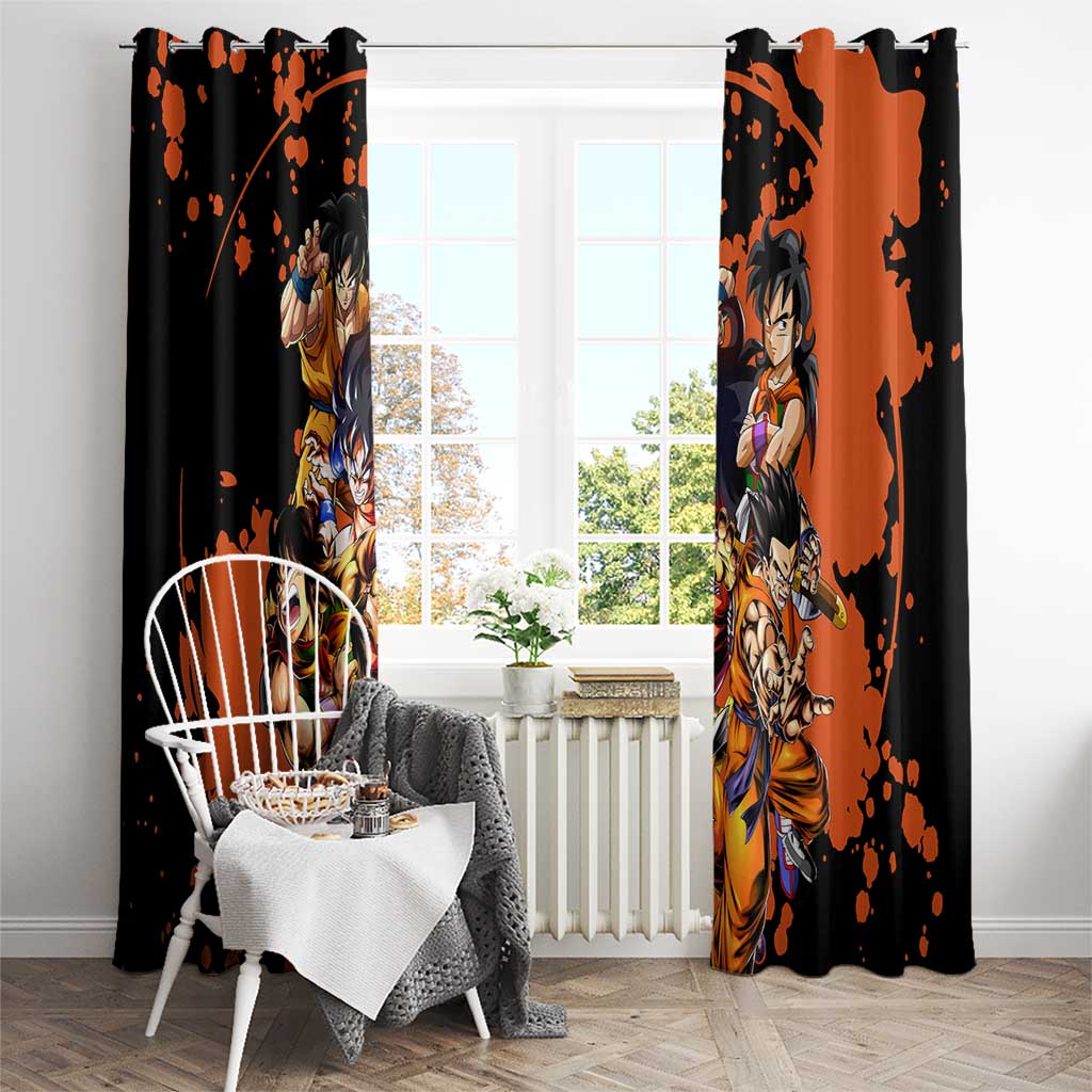 Yamcha - Dragon Ball Window Curtain Anime Style