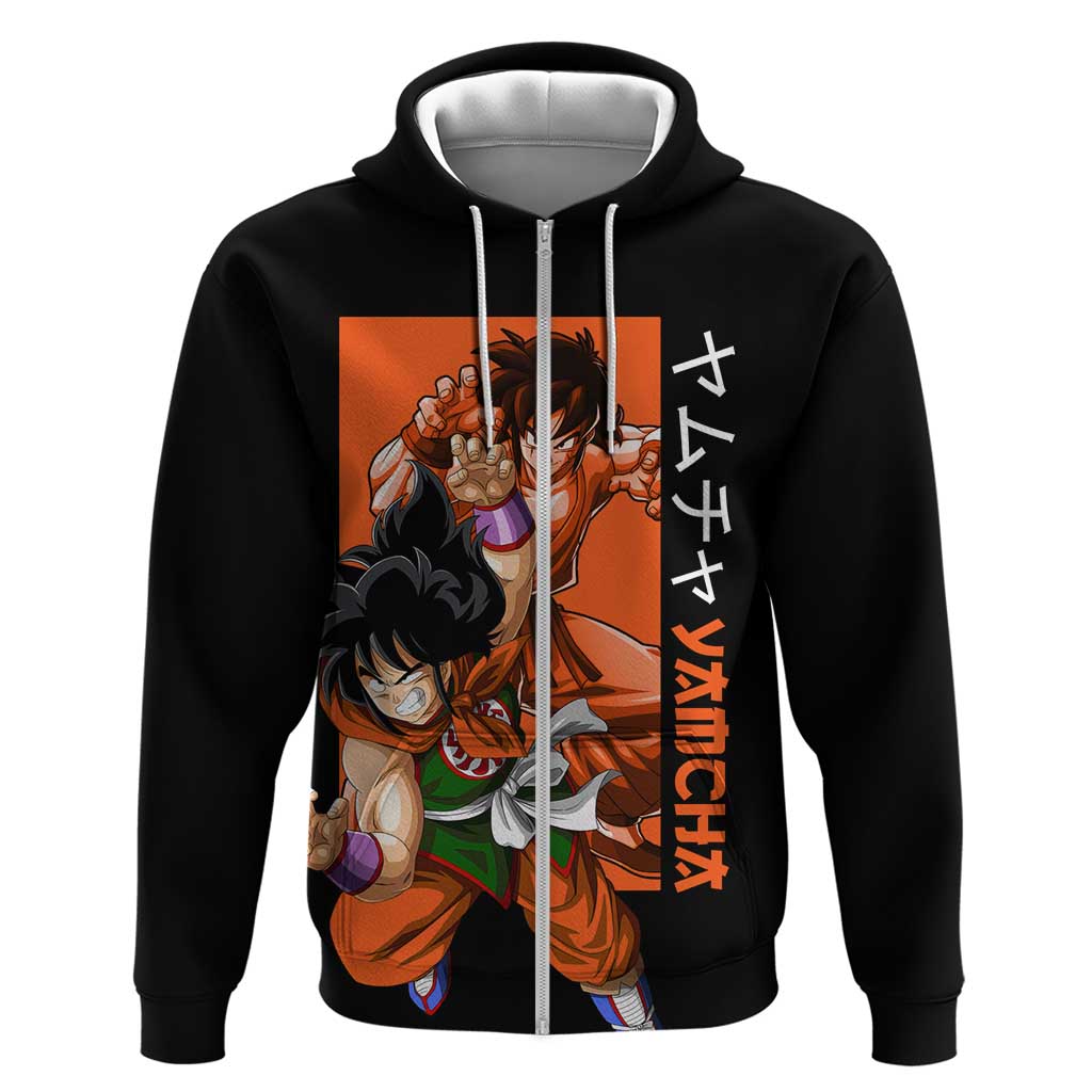 Yamcha - Dragon Ball Zip Hoodie Anime Style