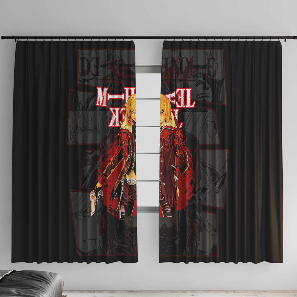 Mihael Keehl - Death Note Window Curtain Anime Style