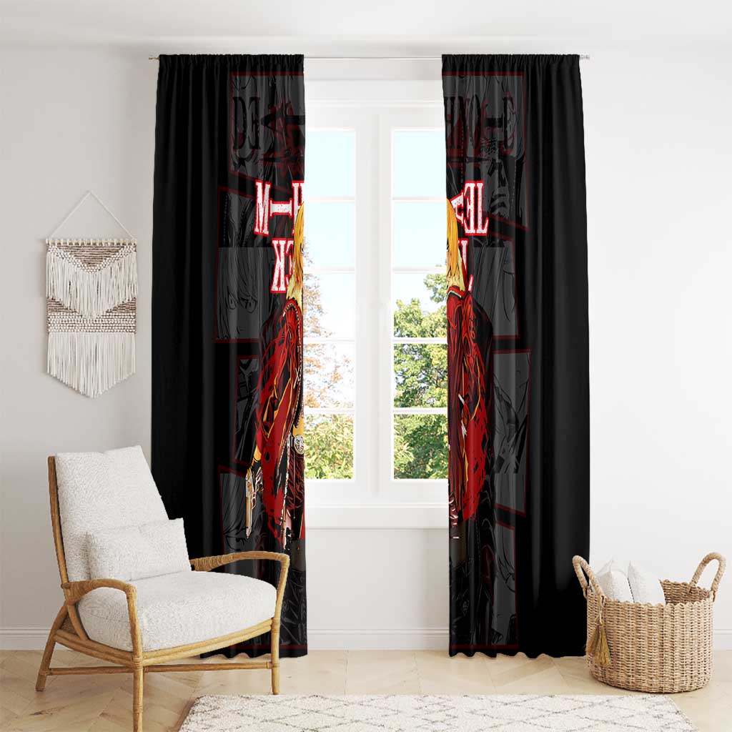 Mihael Keehl - Death Note Window Curtain Anime Style