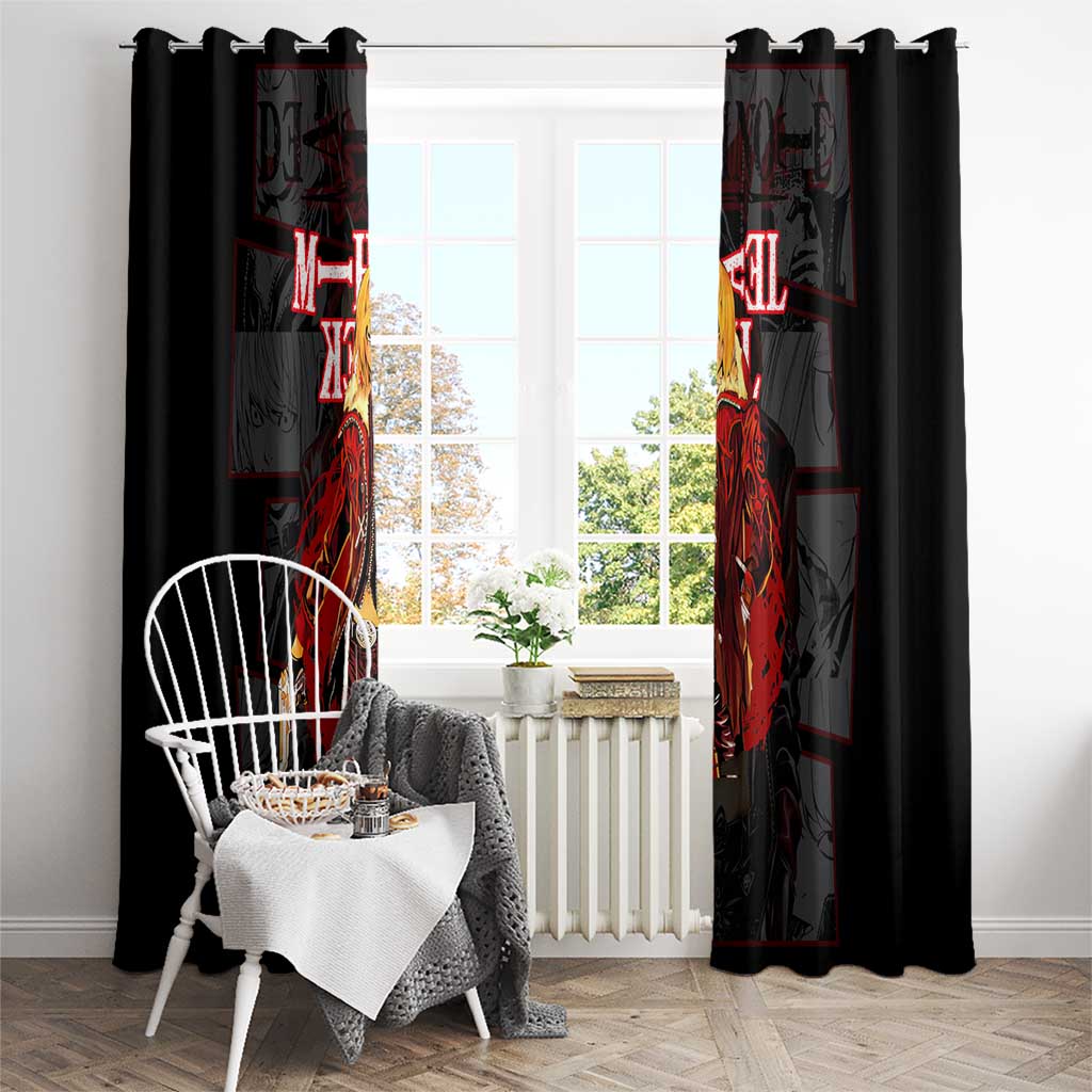 Mihael Keehl - Death Note Window Curtain Anime Style