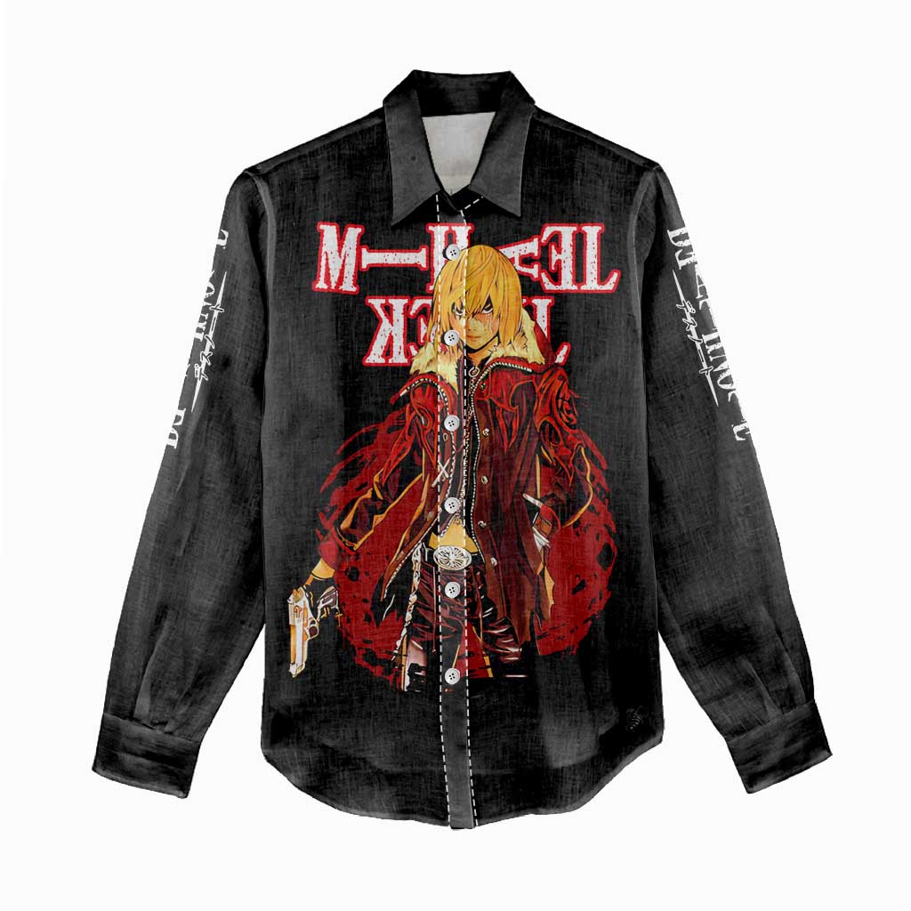 Mihael Keehl - Death Note Women Casual Shirt Anime Style