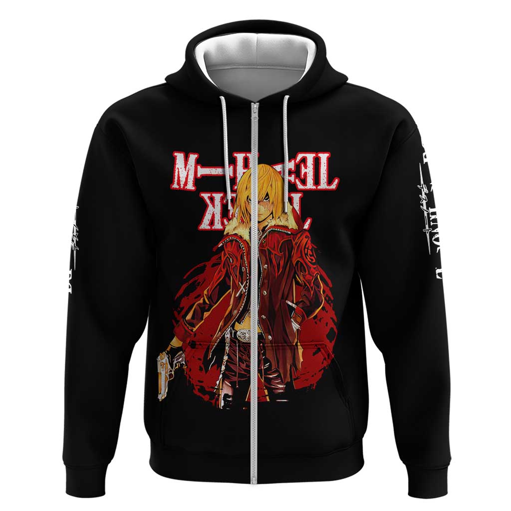 Mihael Keehl - Death Note Zip Hoodie Anime Style