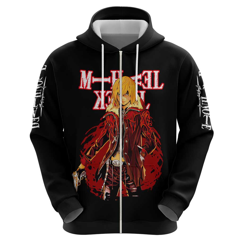 Mihael Keehl - Death Note Zip Hoodie Anime Style