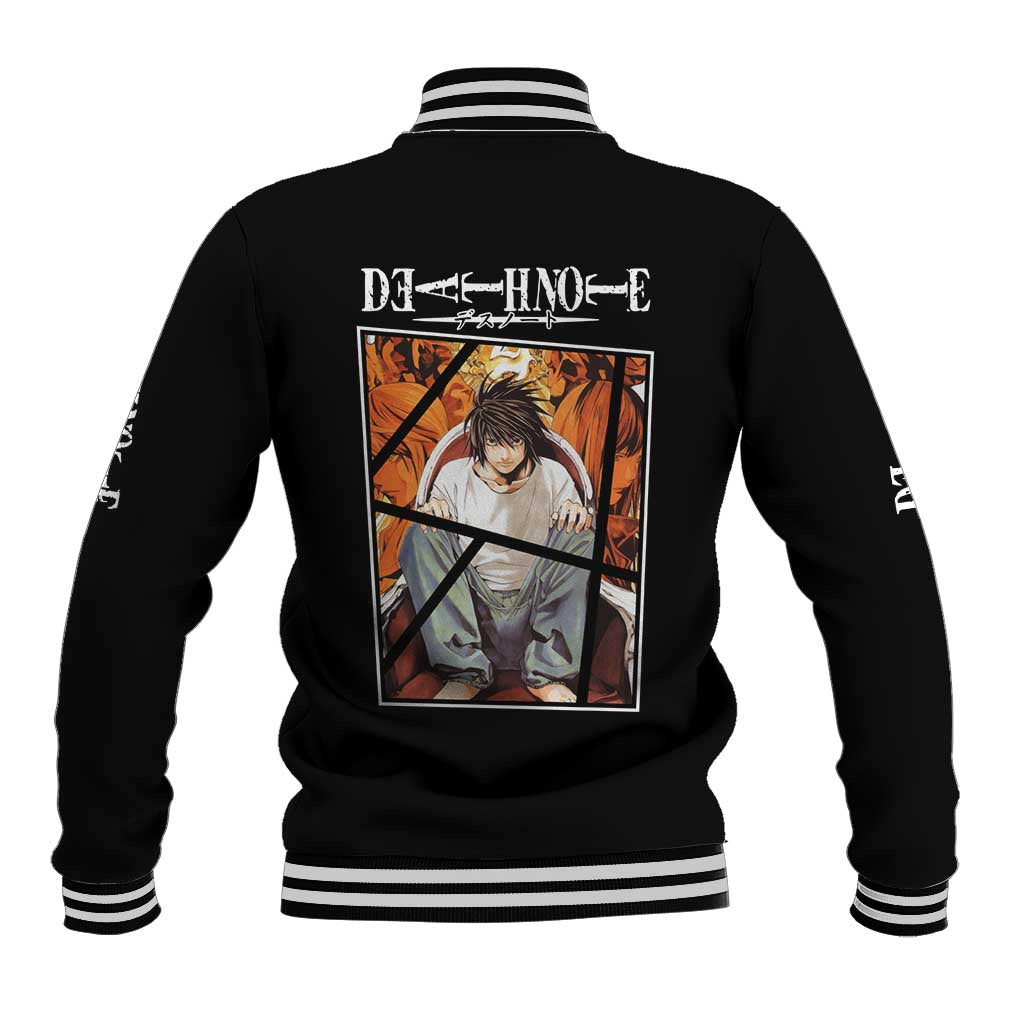 L Lawliet - Death Note Baseball Jacket Anime Style