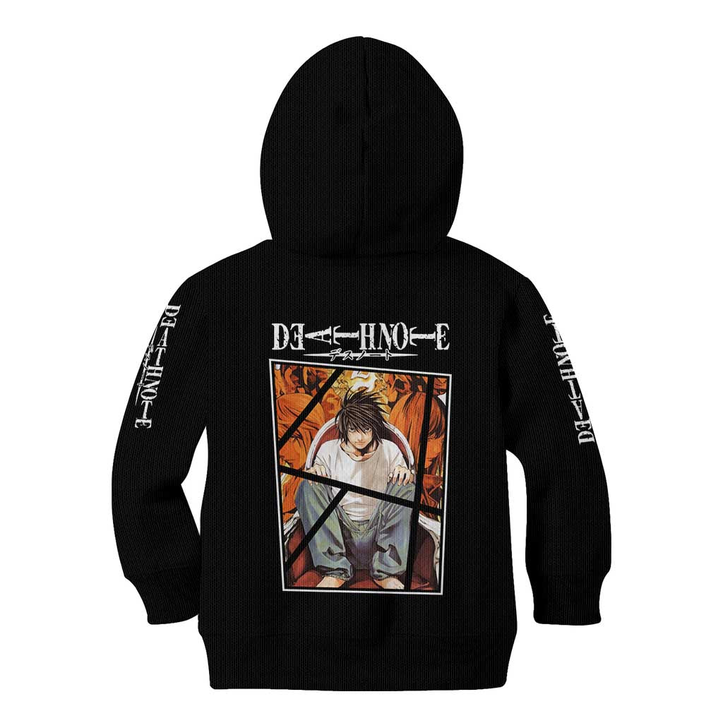 L Lawliet - Death Note Kid Hoodie Anime Style
