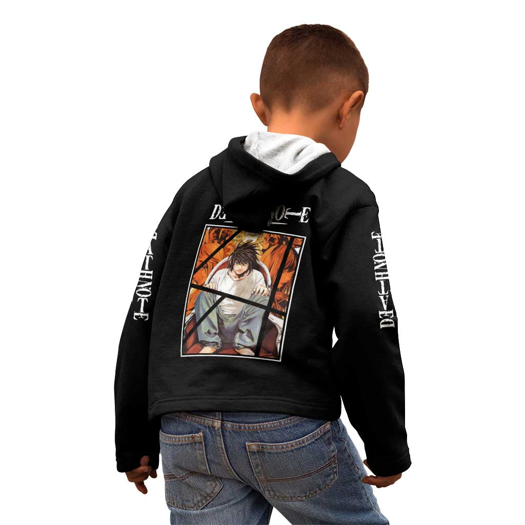 L Lawliet - Death Note Kid Hoodie Anime Style