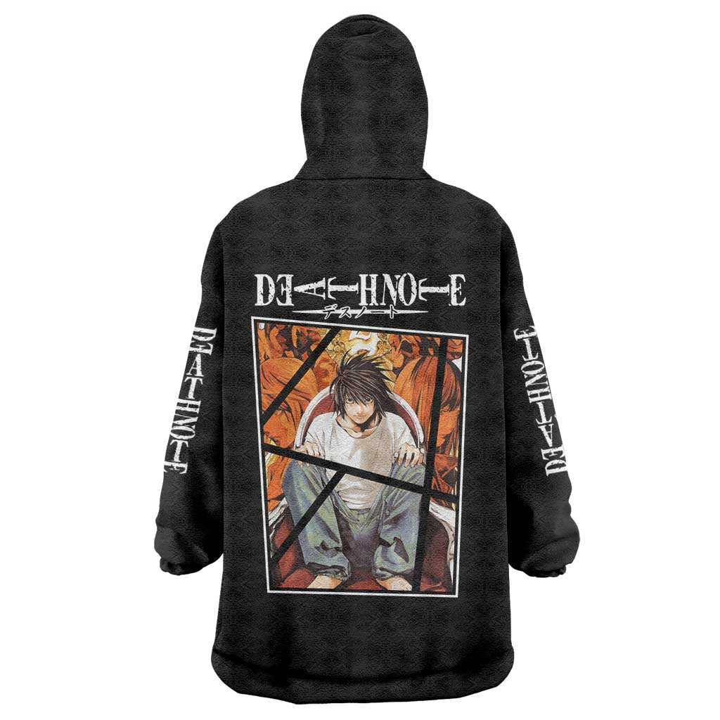 L Lawliet - Death Note Wearable Blanket Hoodie Anime Style