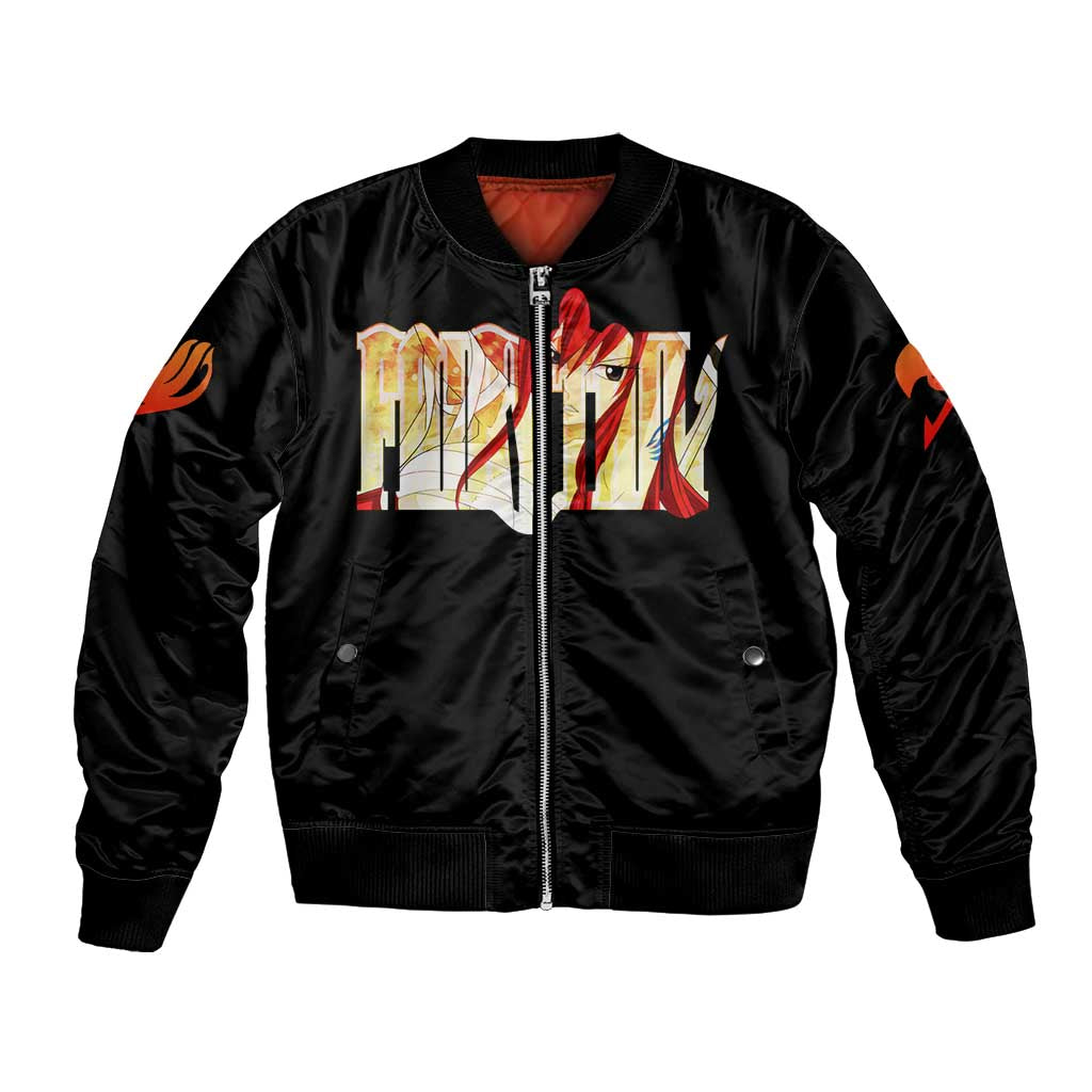 Erza Scarlet - Fairy Tail Bomber Jacket Anime Style