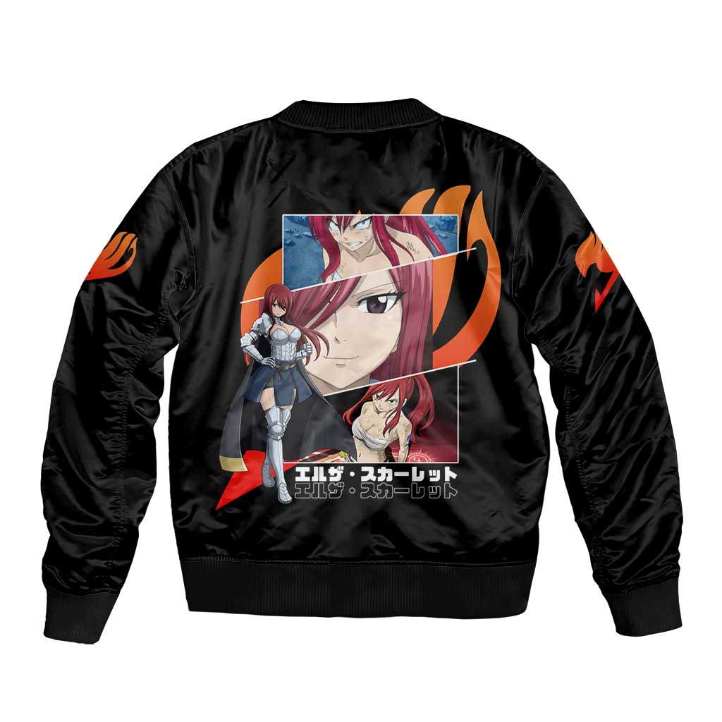 Erza Scarlet - Fairy Tail Bomber Jacket Anime Style