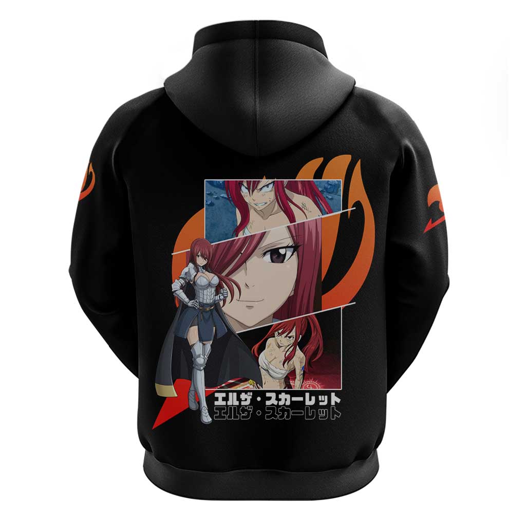 Erza Scarlet - Fairy Tail Hoodie Anime Style
