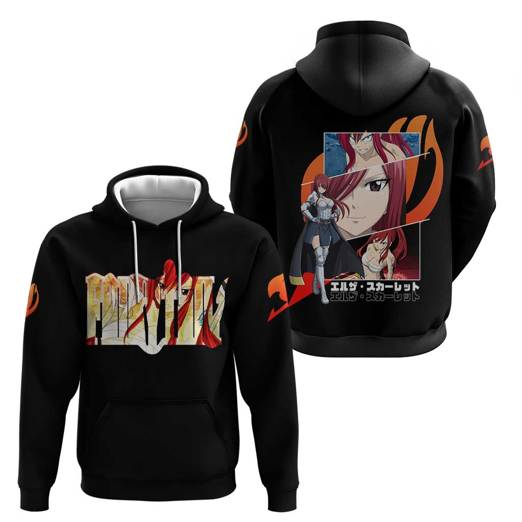 Erza Scarlet - Fairy Tail Hoodie Anime Style