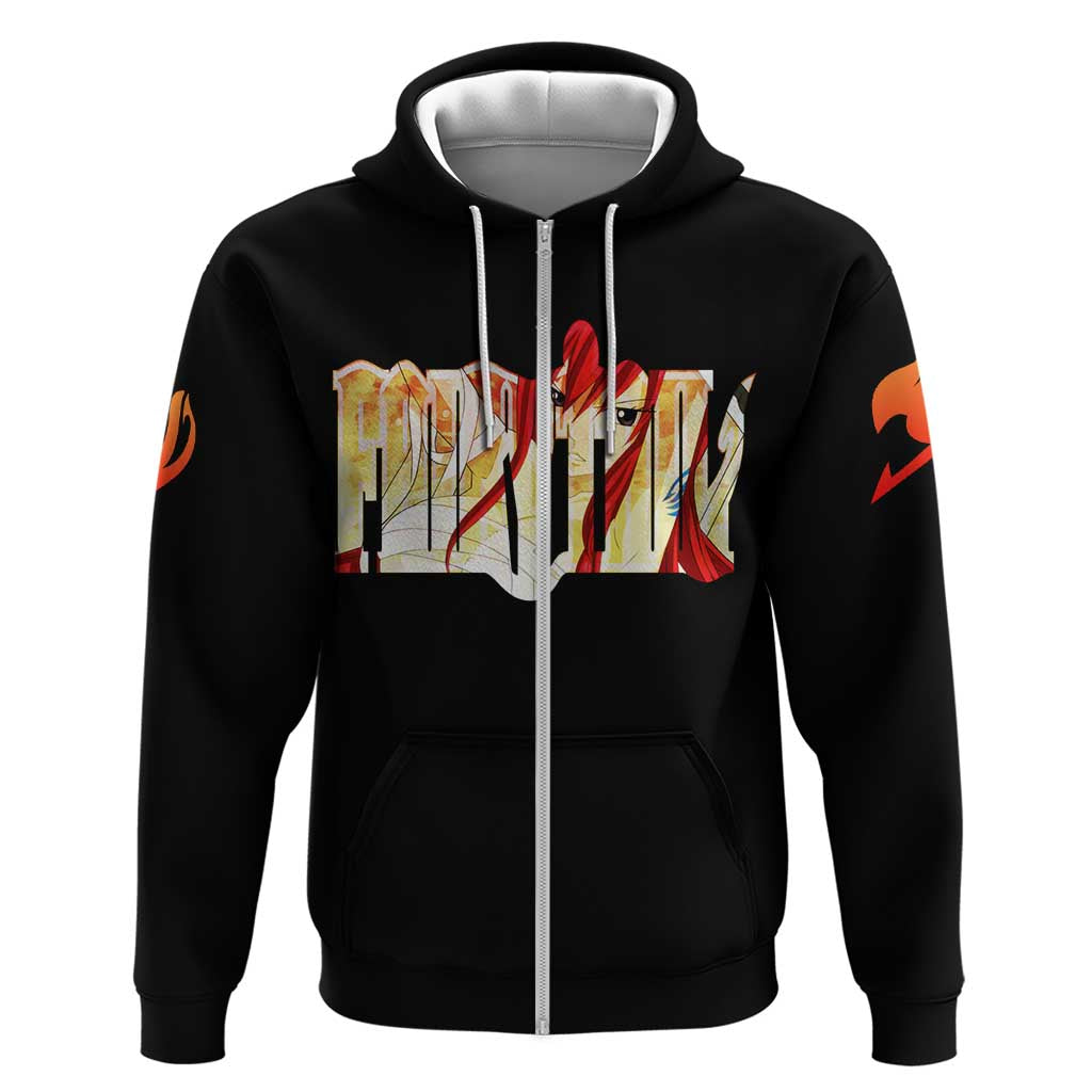 Erza Scarlet - Fairy Tail Hoodie Anime Style