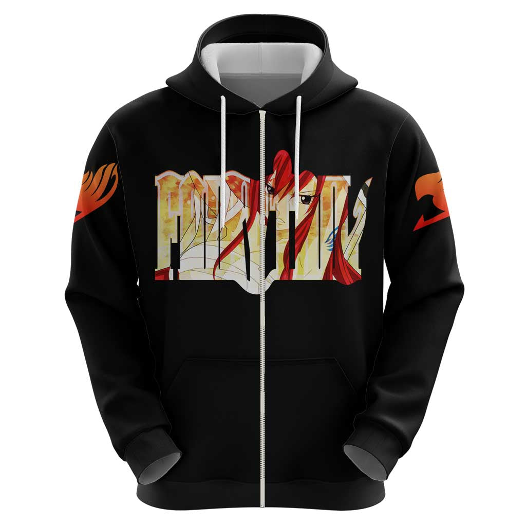Erza Scarlet - Fairy Tail Hoodie Anime Style