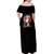 Erza Scarlet - Fairy Tail Off Shoulder Maxi Dress Anime Style