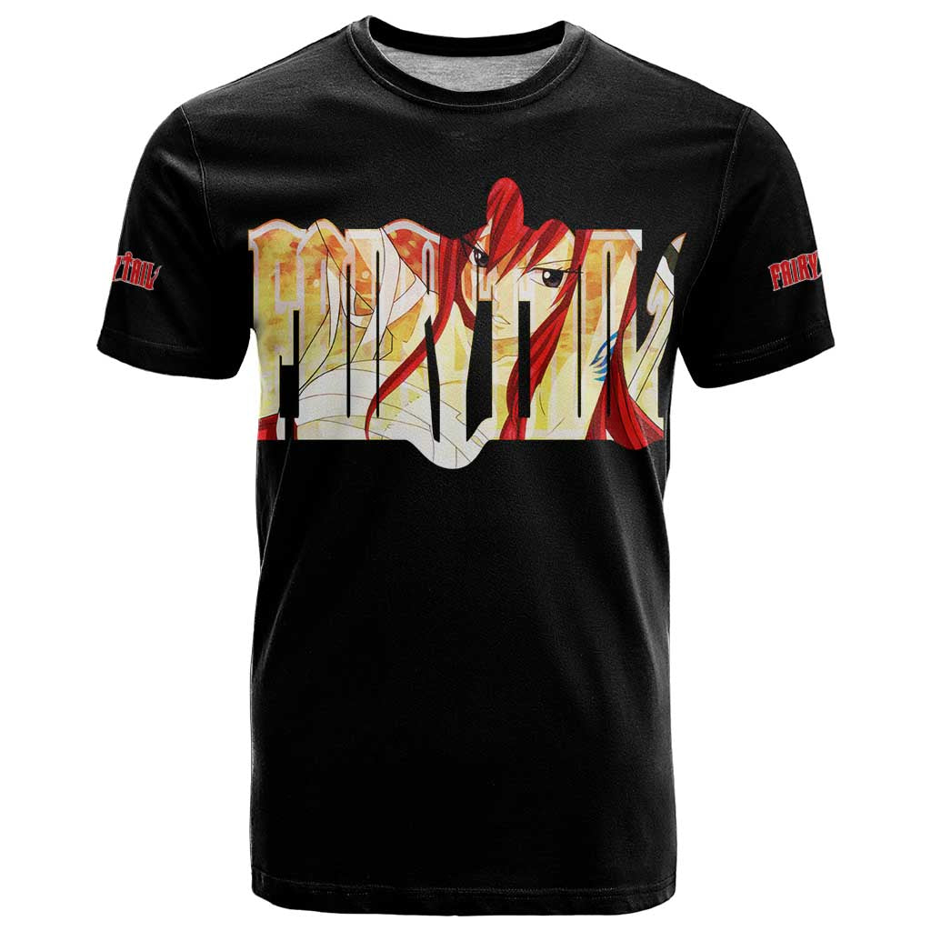 Erza Scarlet - Fairy Tail T Shirt Anime Style