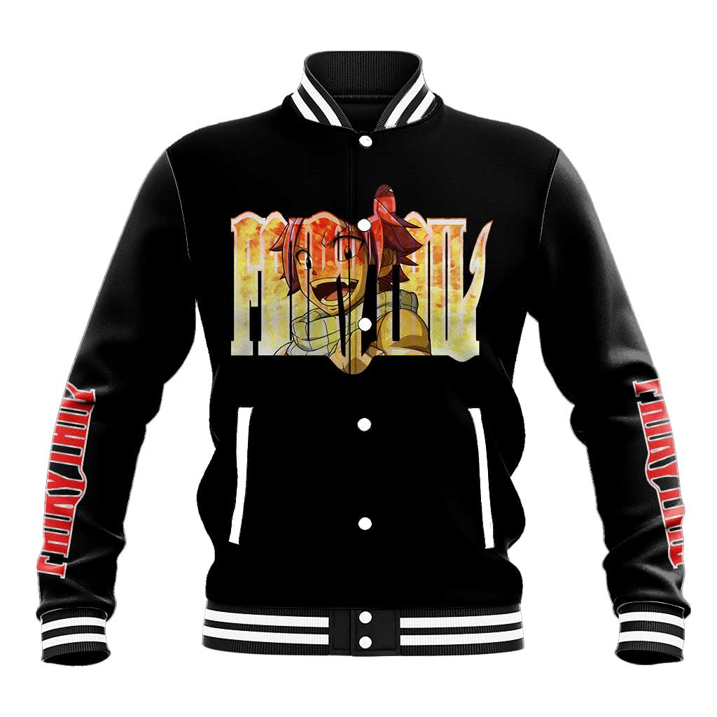 Natsu Dragneel - Fairy Tail Baseball Jacket Anime Style
