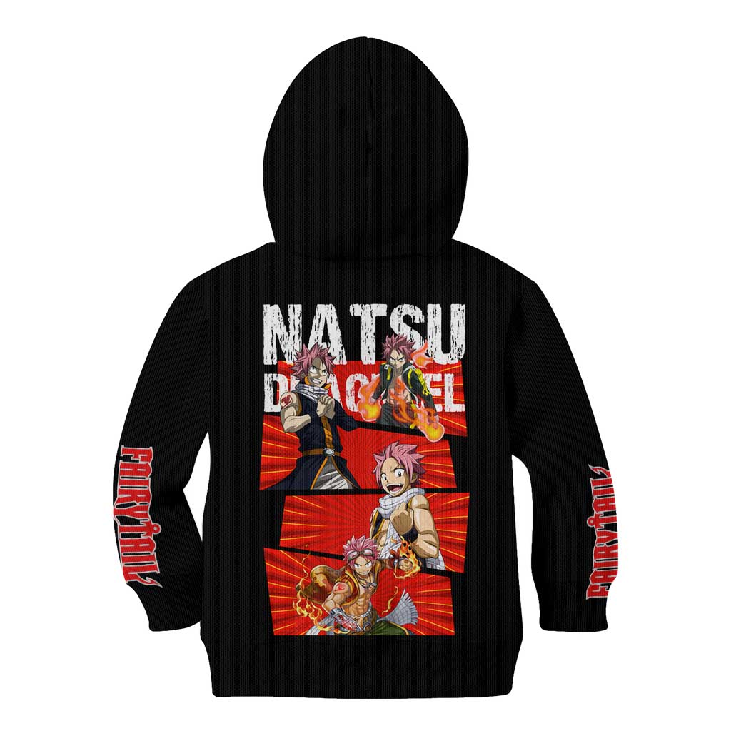 Natsu Dragneel - Fairy Tail Kid Hoodie Anime Style