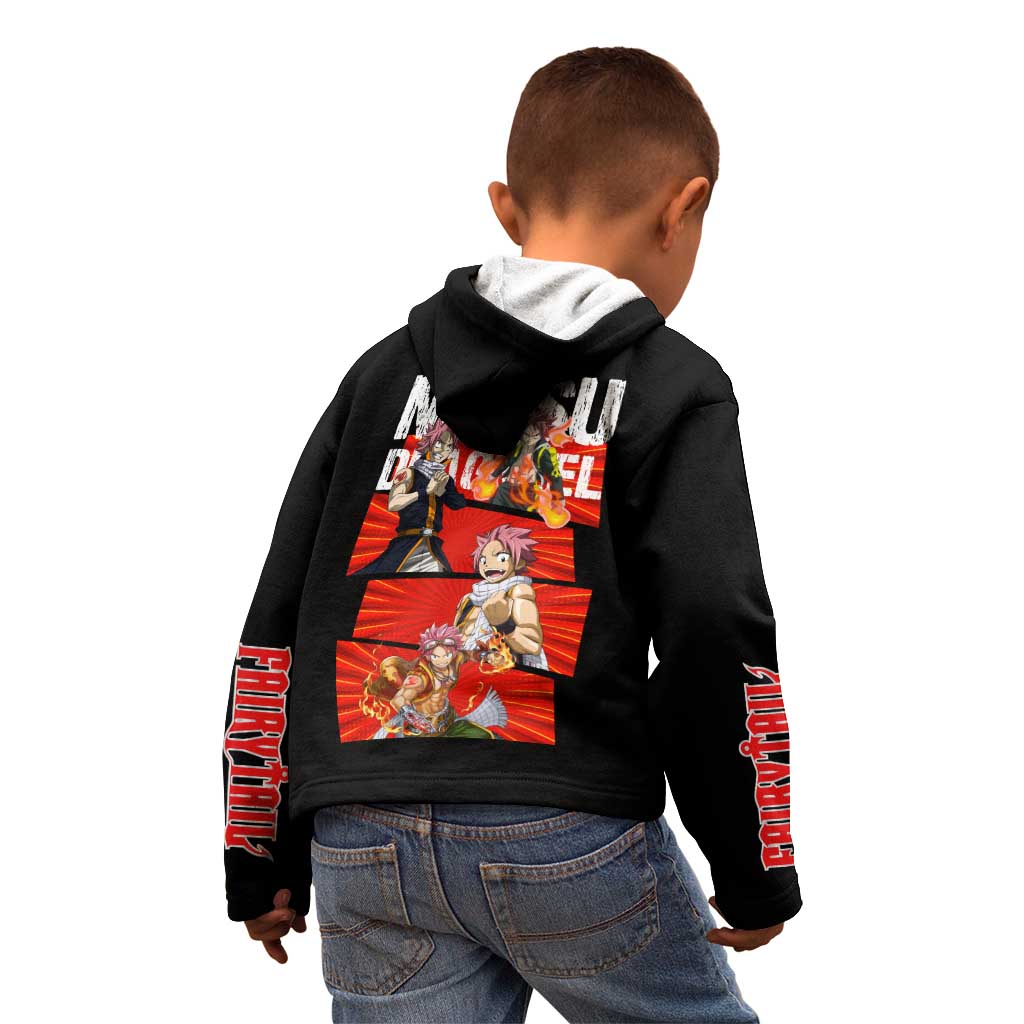 Natsu Dragneel - Fairy Tail Kid Hoodie Anime Style