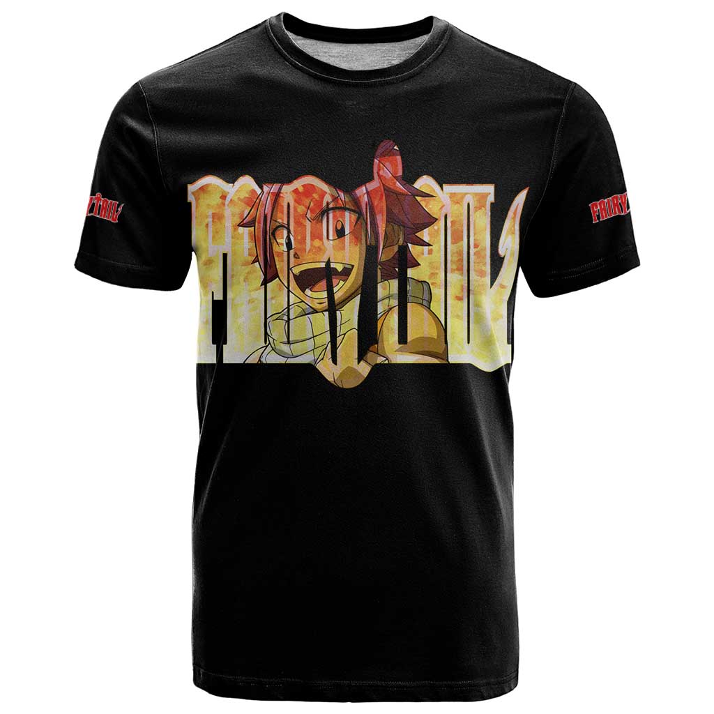 Natsu Dragneel - Fairy Tail T Shirt Anime Style