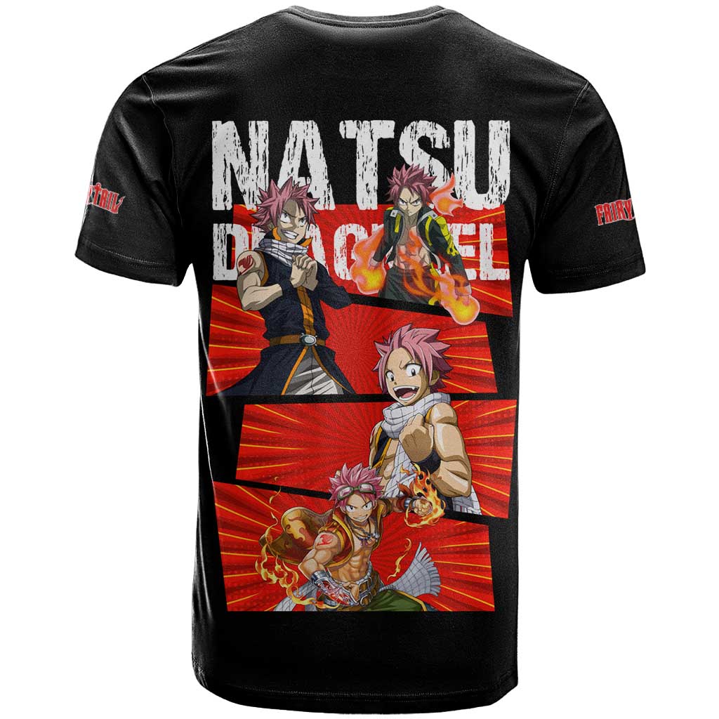 Natsu Dragneel - Fairy Tail T Shirt Anime Style