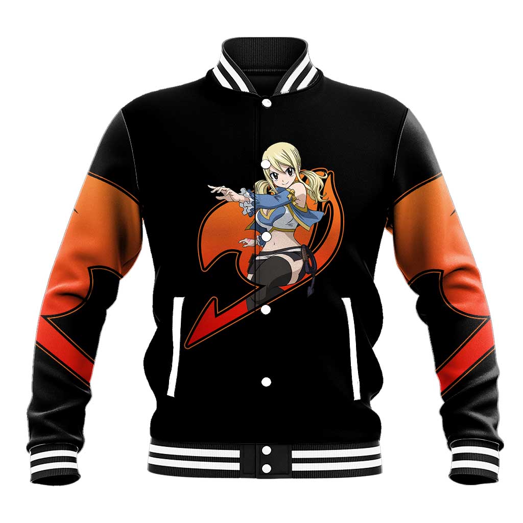Lucy Heartfilia - Fairy Tail Baseball Jacket Anime Style