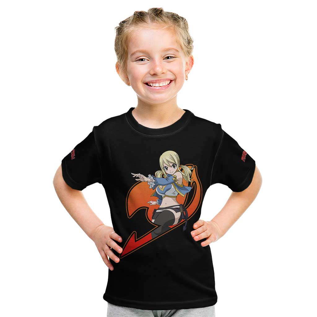 Lucy Heartfilia - Fairy Tail Kid T Shirt Anime Style
