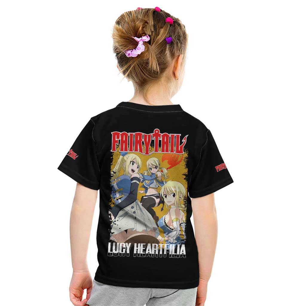 Lucy Heartfilia - Fairy Tail Kid T Shirt Anime Style