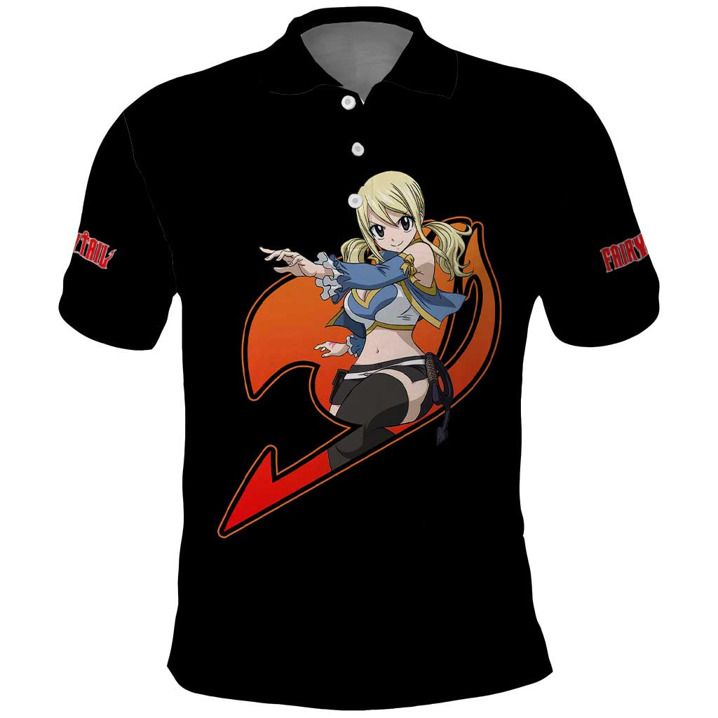Lucy Heartfilia - Fairy Tail Polo Shirt Anime Style