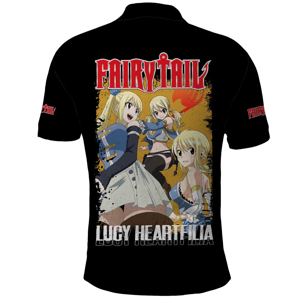 Lucy Heartfilia - Fairy Tail Polo Shirt Anime Style