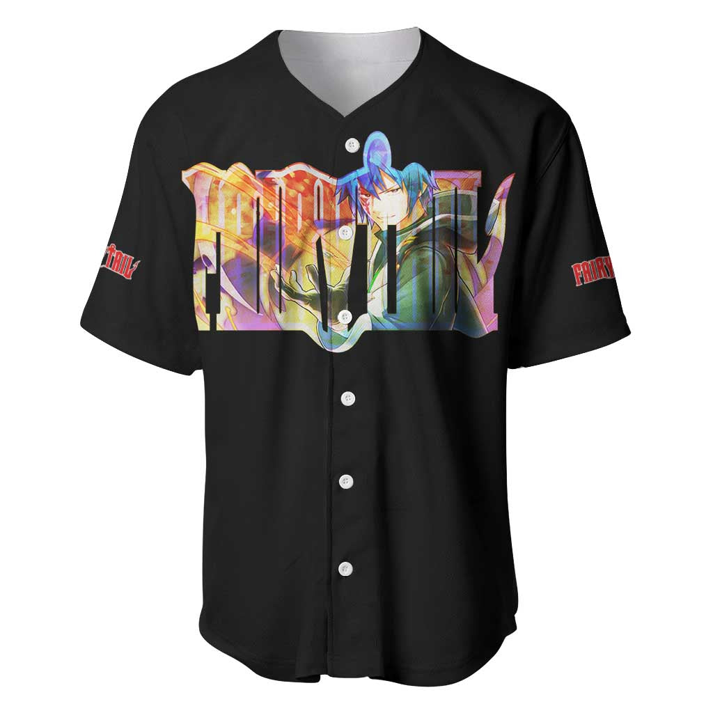 Jellal Fernandes - Fairy Tail Baseball Jersey Anime Style