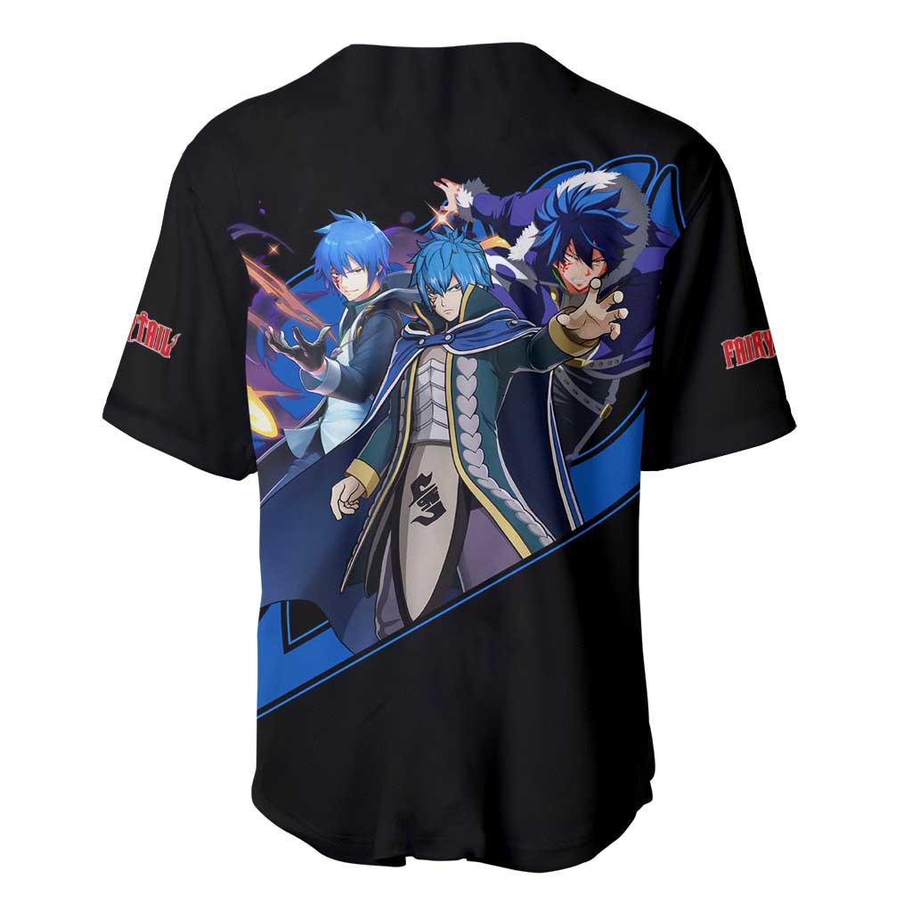 Jellal Fernandes - Fairy Tail Baseball Jersey Anime Style