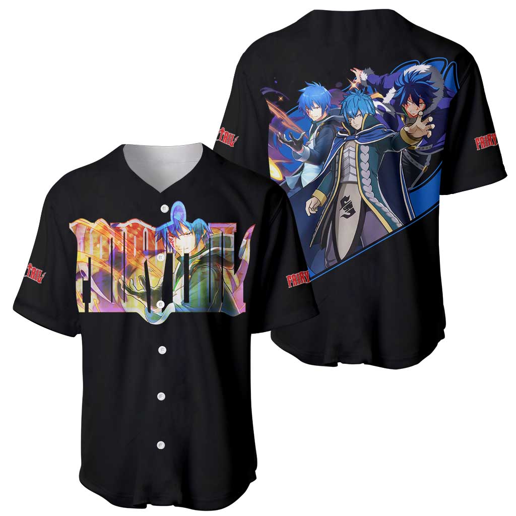 Jellal Fernandes - Fairy Tail Baseball Jersey Anime Style