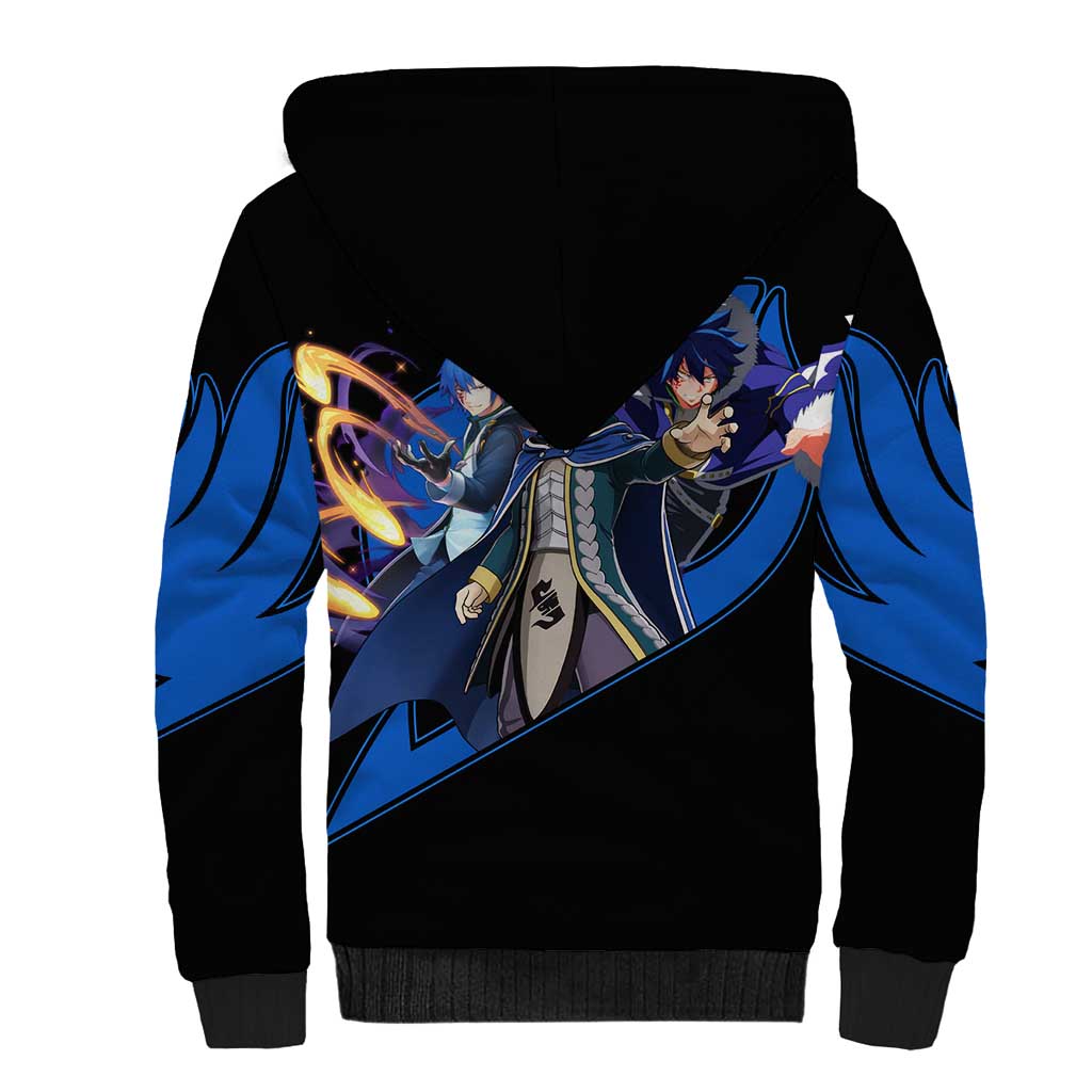 Jellal Fernandes - Fairy Tail Sherpa Hoodie Anime Style