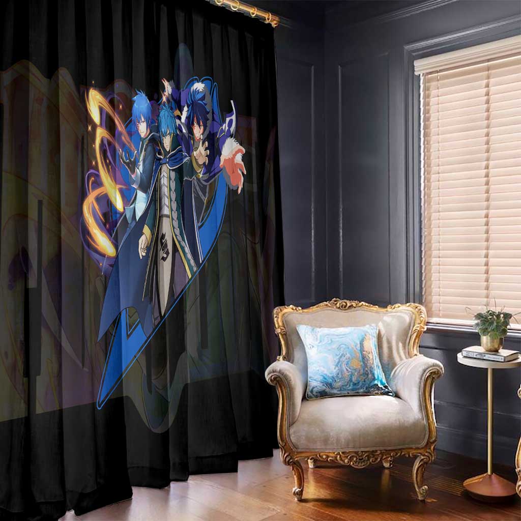 Jellal Fernandes - Fairy Tail Window Curtain Anime Style
