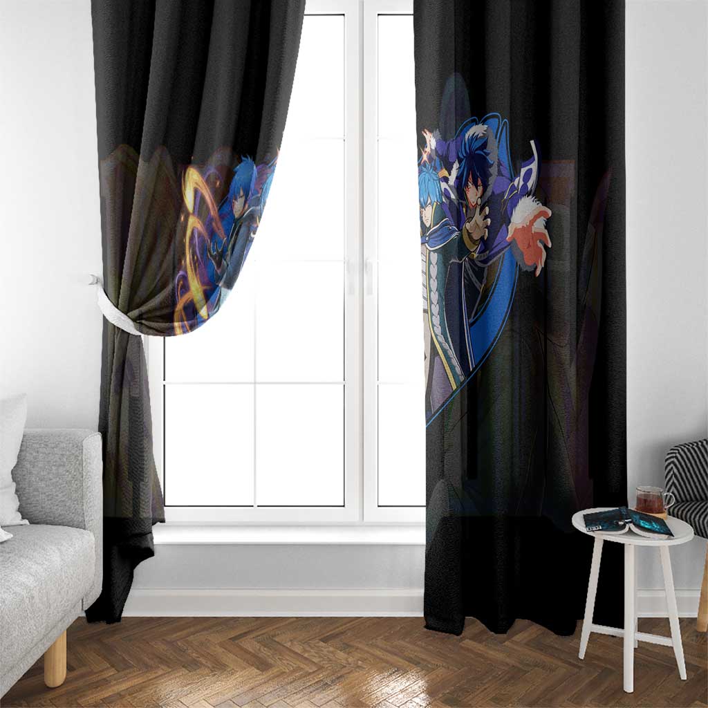 Jellal Fernandes - Fairy Tail Window Curtain Anime Style