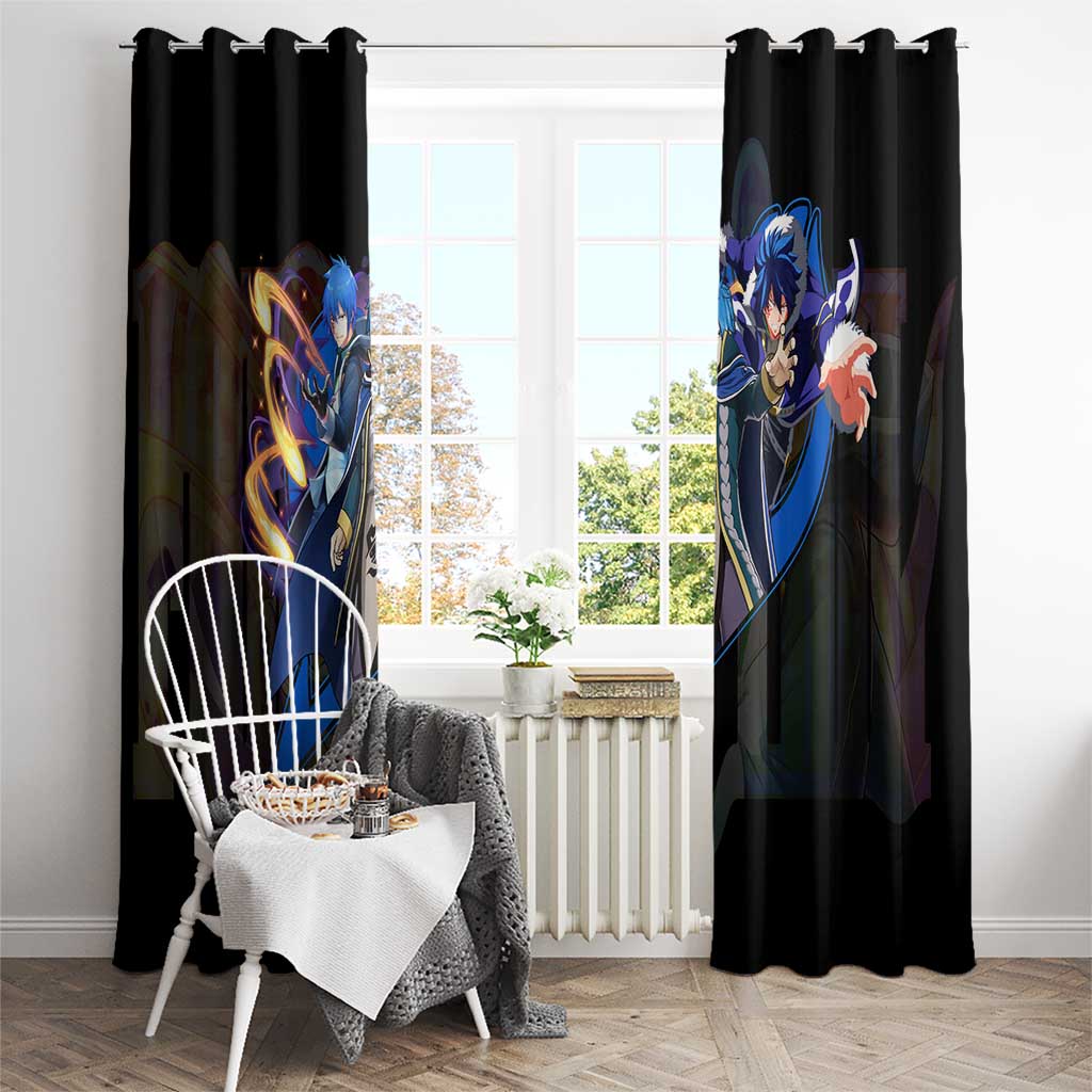 Jellal Fernandes - Fairy Tail Window Curtain Anime Style