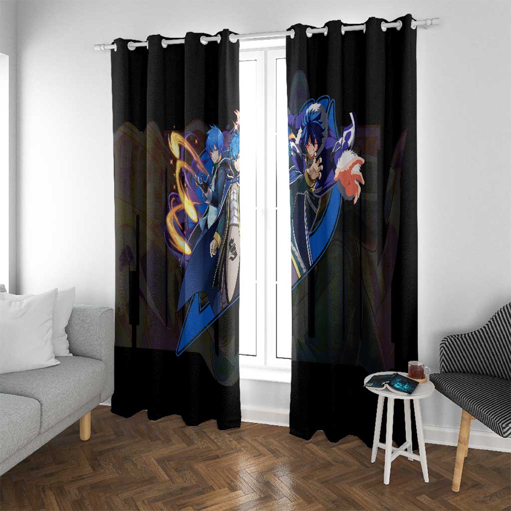 Jellal Fernandes - Fairy Tail Window Curtain Anime Style