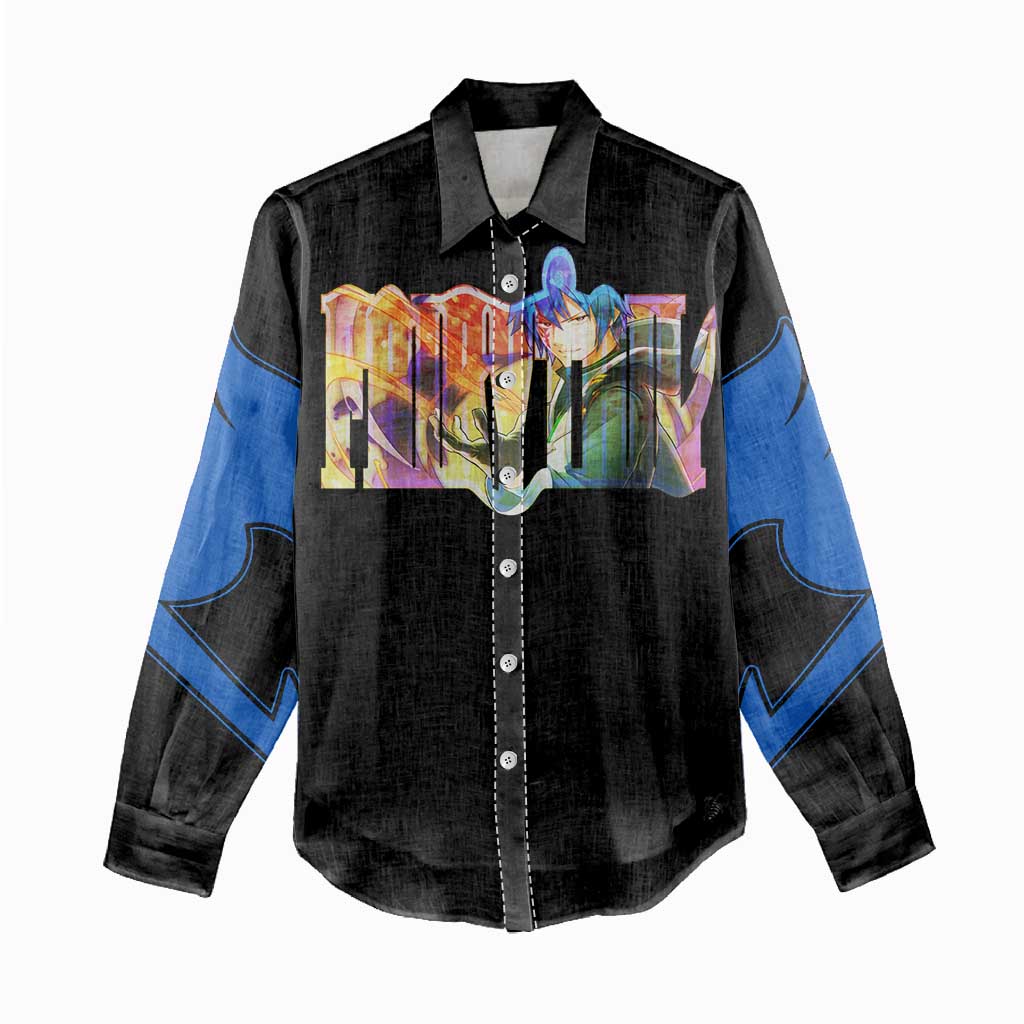 Jellal Fernandes - Fairy Tail Women Casual Shirt Anime Style
