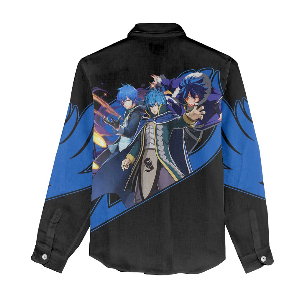 Jellal Fernandes - Fairy Tail Women Casual Shirt Anime Style