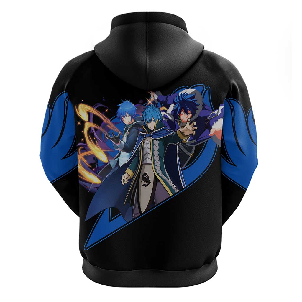 Jellal Fernandes - Fairy Tail Zip Hoodie Anime Style
