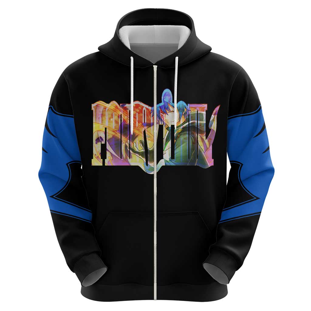 Jellal Fernandes - Fairy Tail Zip Hoodie Anime Style