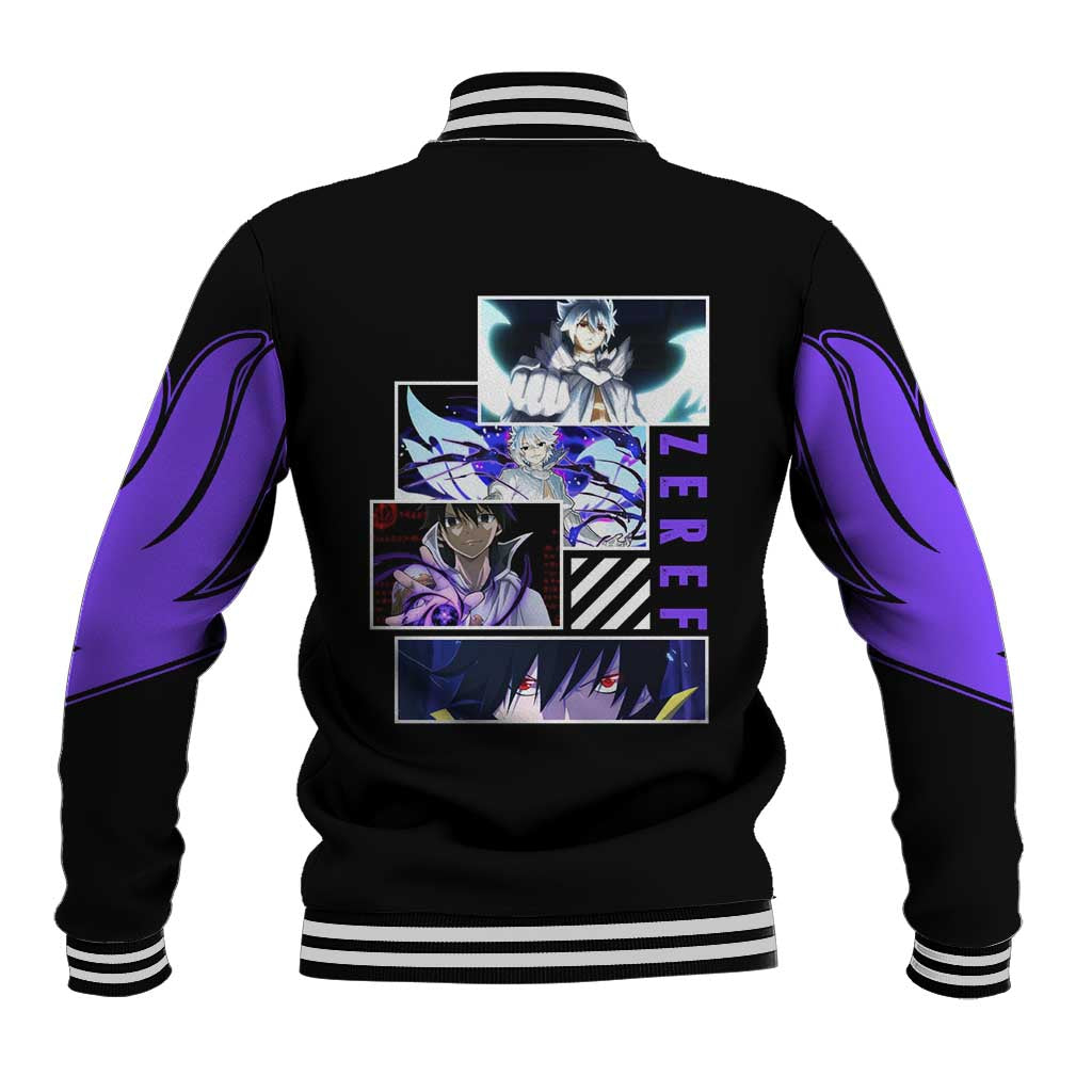 Zeref Dragneel - Fairy Tail Baseball Jacket Anime Style