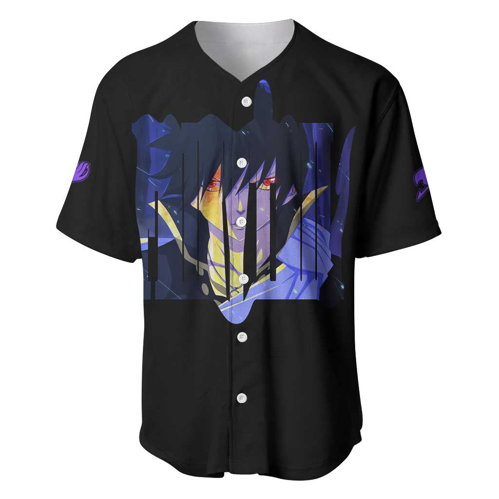 Zeref Dragneel - Fairy Tail Baseball Jersey Anime Style
