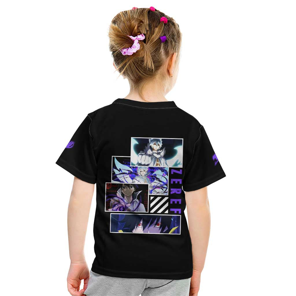 Zeref Dragneel - Fairy Tail Kid T Shirt Anime Style
