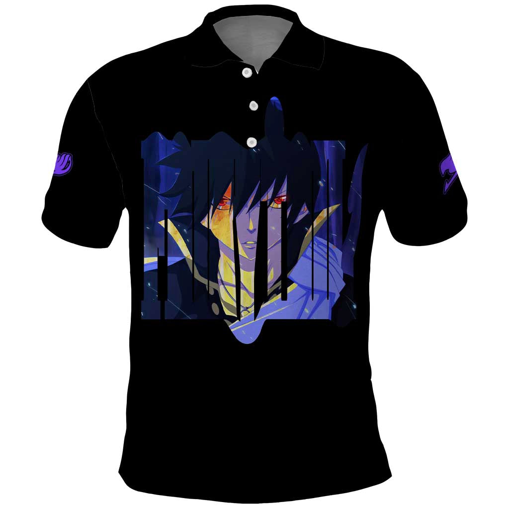 Zeref Dragneel - Fairy Tail Polo Shirt Anime Style