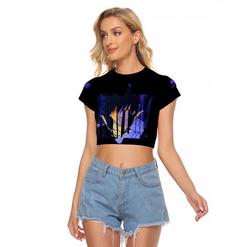 Zeref Dragneel - Fairy Tail Raglan Cropped T Shirt Anime Style