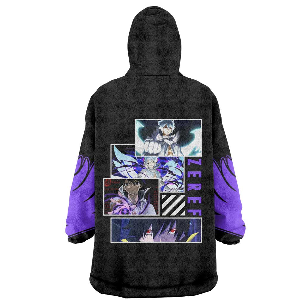 Zeref Dragneel - Fairy Tail Wearable Blanket Hoodie Anime Style