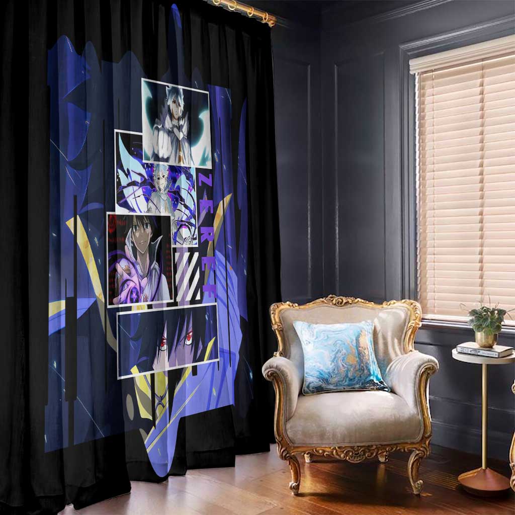 Zeref Dragneel - Fairy Tail Window Curtain Anime Style