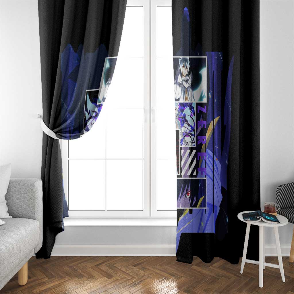 Zeref Dragneel - Fairy Tail Window Curtain Anime Style